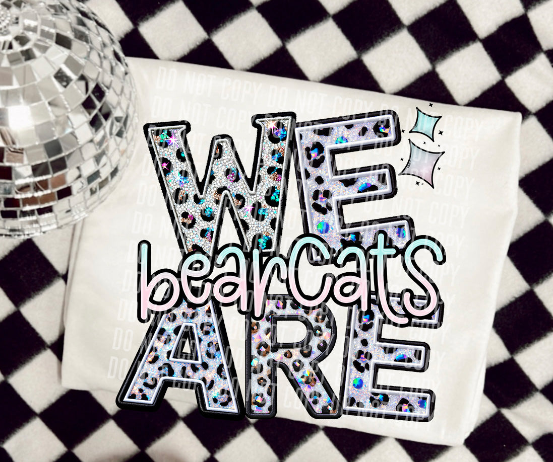 WE ARE - GLITTER LEP PRINT - Digital download 300DPI PNG FILE