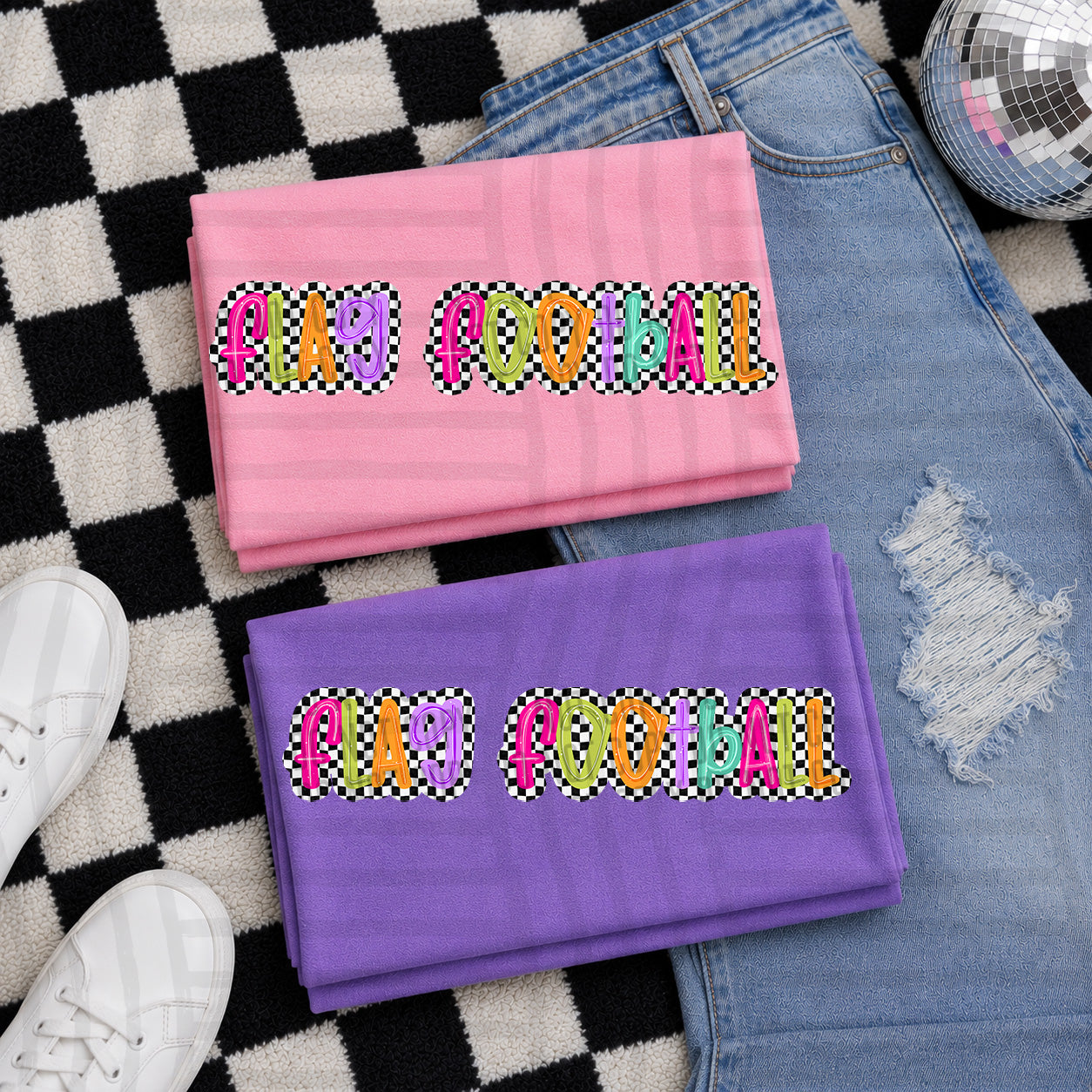 Simply Checkered Sports - Color Dropdown Digital Download 300DPI PNG FILE