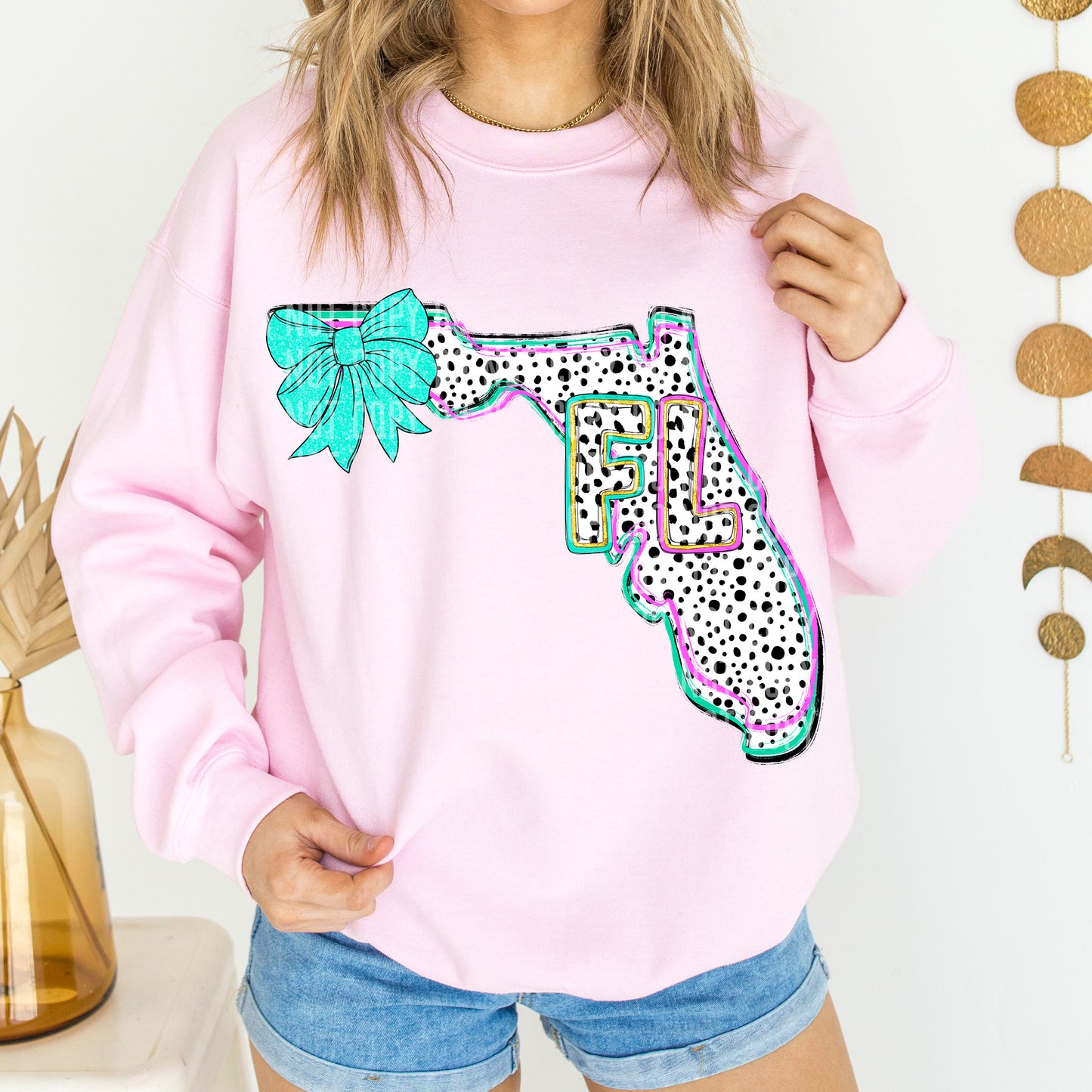 PICK A STATE- States Pink & Turquoise - Digital download 300DPI PNG FILE