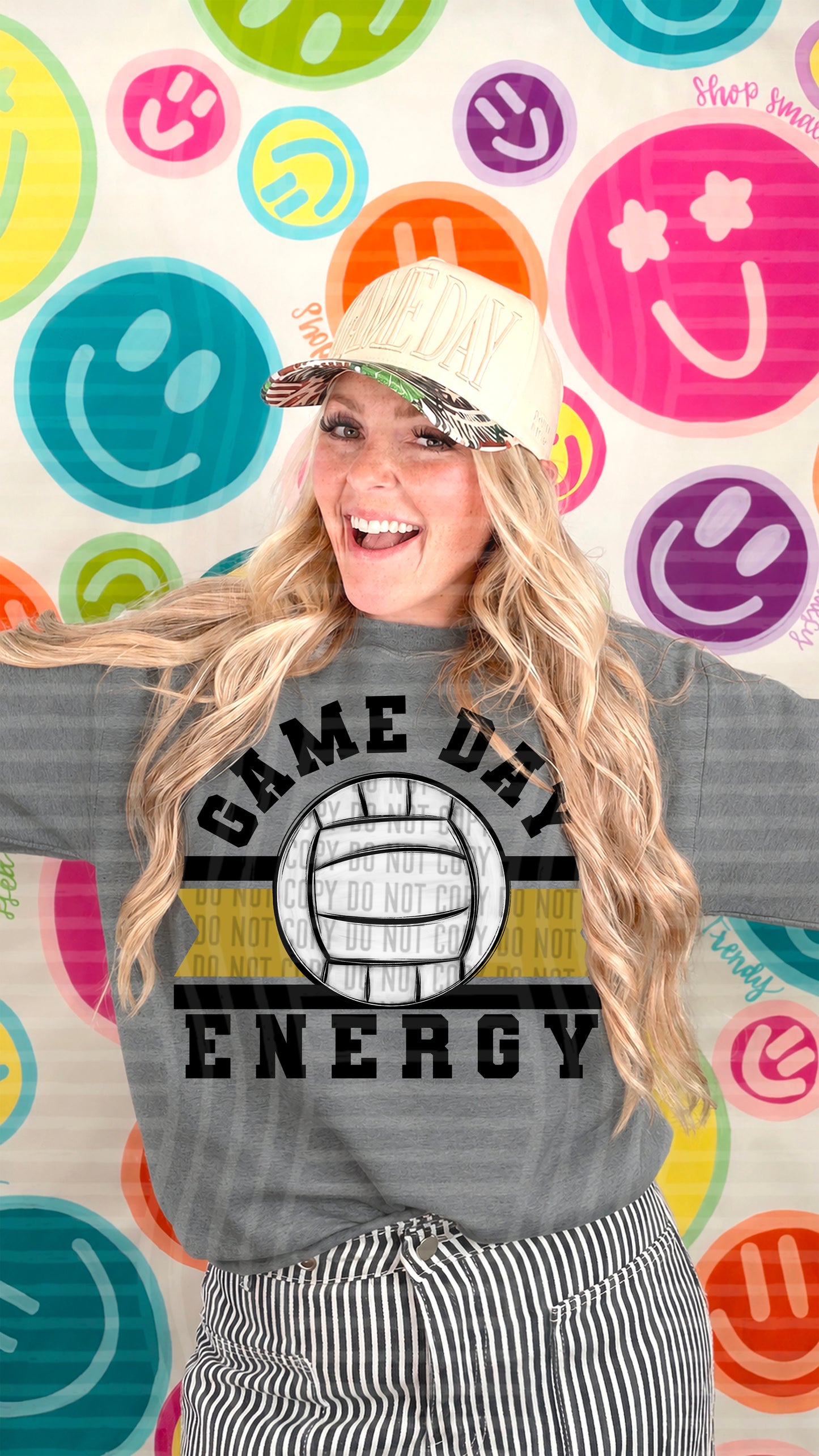 Volley Game Day Energy 2609-0004- Color Dropdown Digital Download 300 DPI PNG FILE