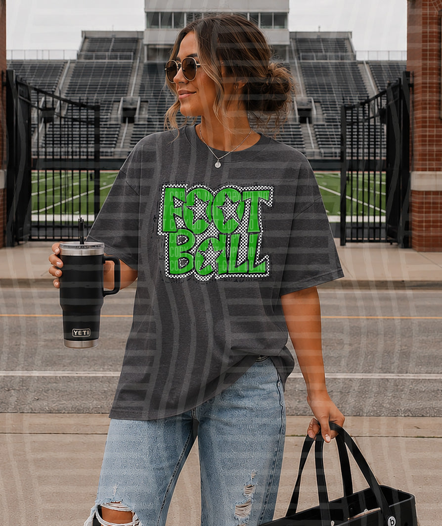 PREPPY CHECKER FOOTBALL CC-2608-01 - Color Dropdown Digital Download 300 DPI PNG FILE