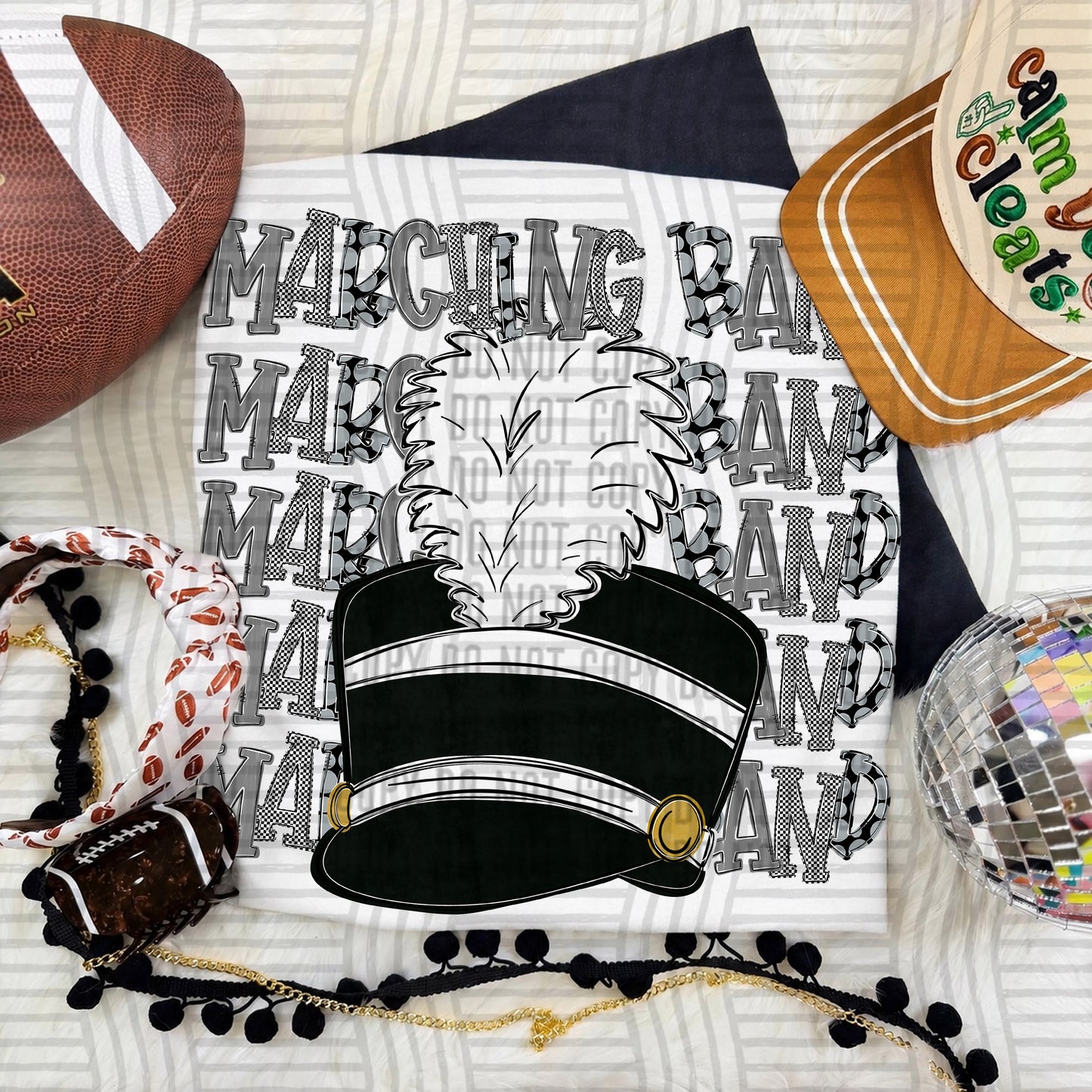Penta Stacked MARCHING BAND color 2609-0012- Color Dropdown Digital Download 300 DPI PNG FILE