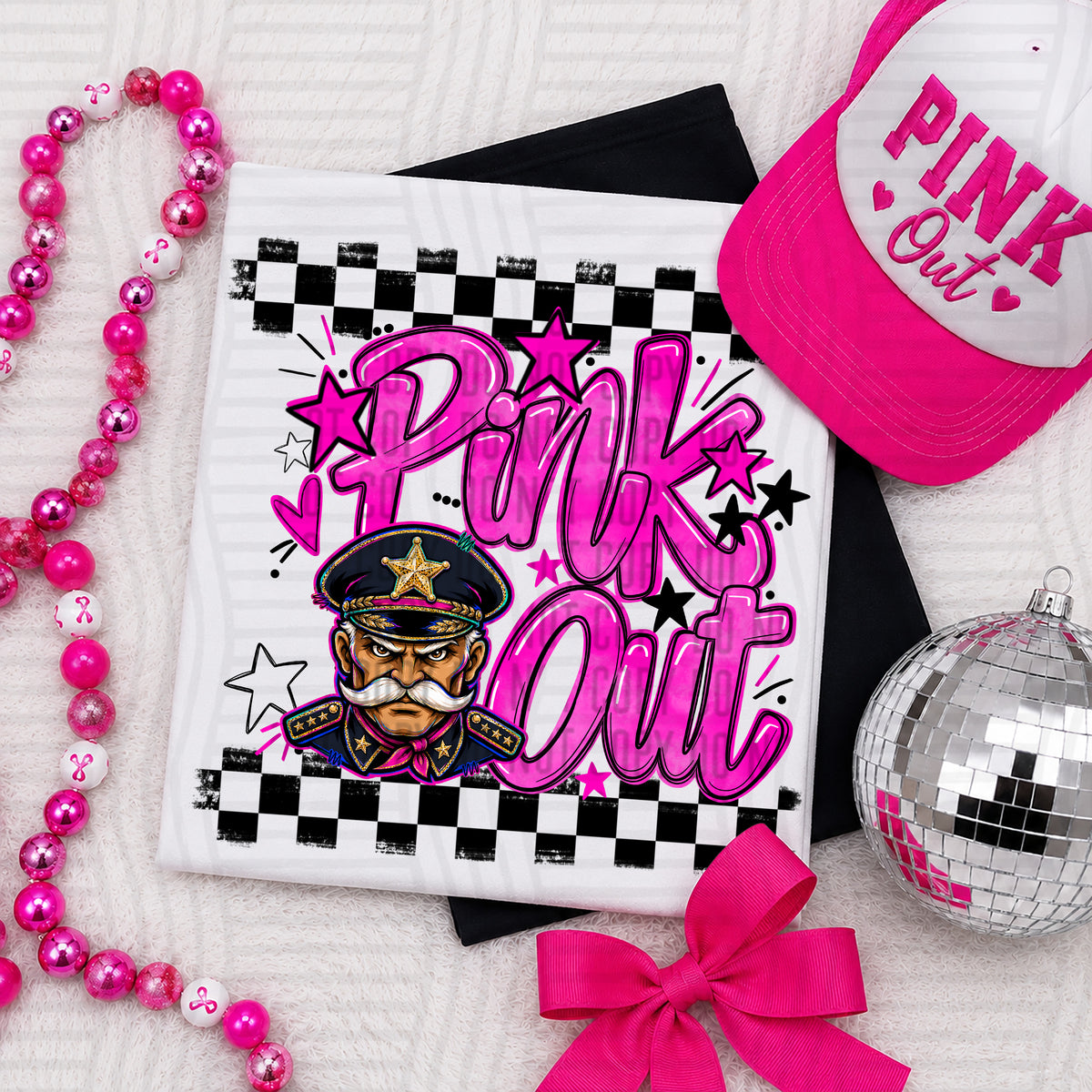 Pink Out MASCOTS 0926-0021- PLEASE UPLOAD MOCK UP - 300 DPI digital download