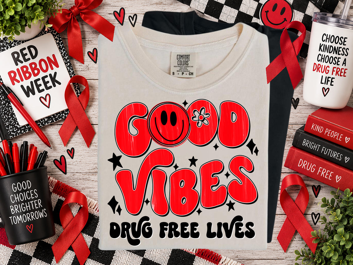 RED RIBBON WEEK Collection (CHOOSE design)  - 300 DPI digital download