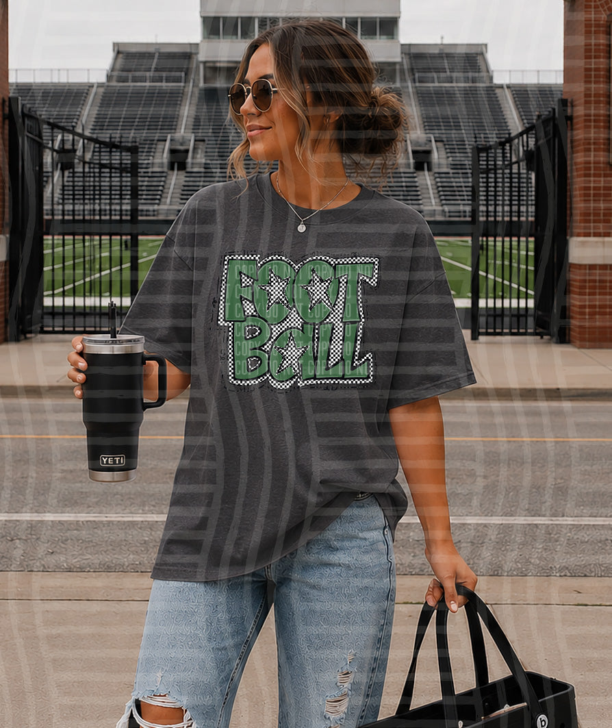 PREPPY CHECKER FOOTBALL CC-2608-01 - Color Dropdown Digital Download 300 DPI PNG FILE