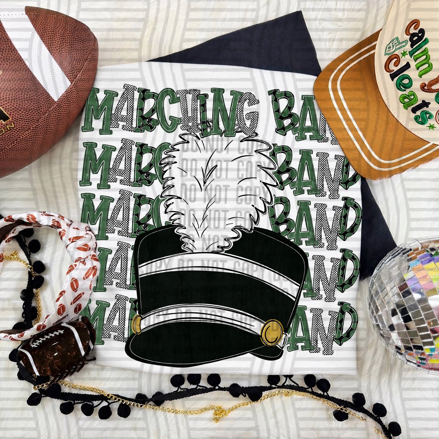 Penta Stacked MARCHING BAND color 2609-0012- Color Dropdown Digital Download 300 DPI PNG FILE