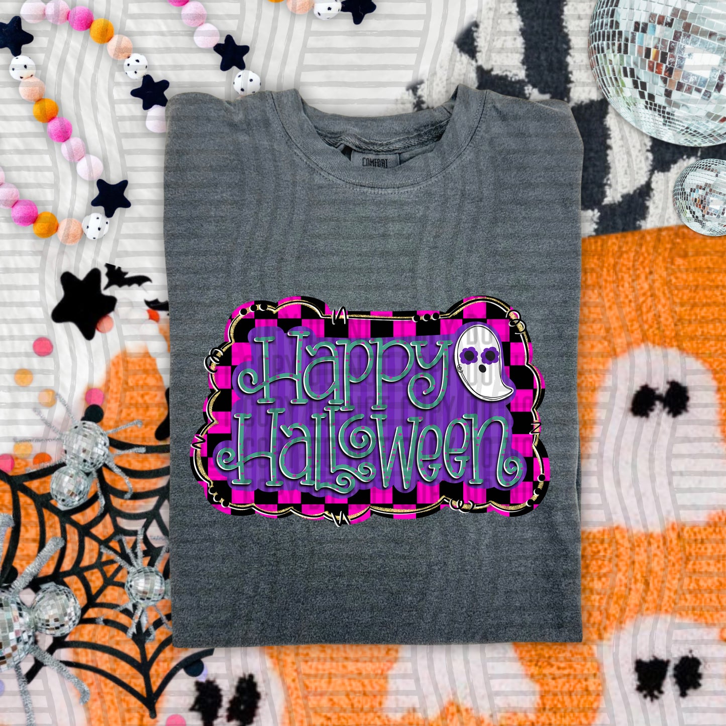Happy Halloween  - 2 style included -  Digital Download 300DPI PNG FILE