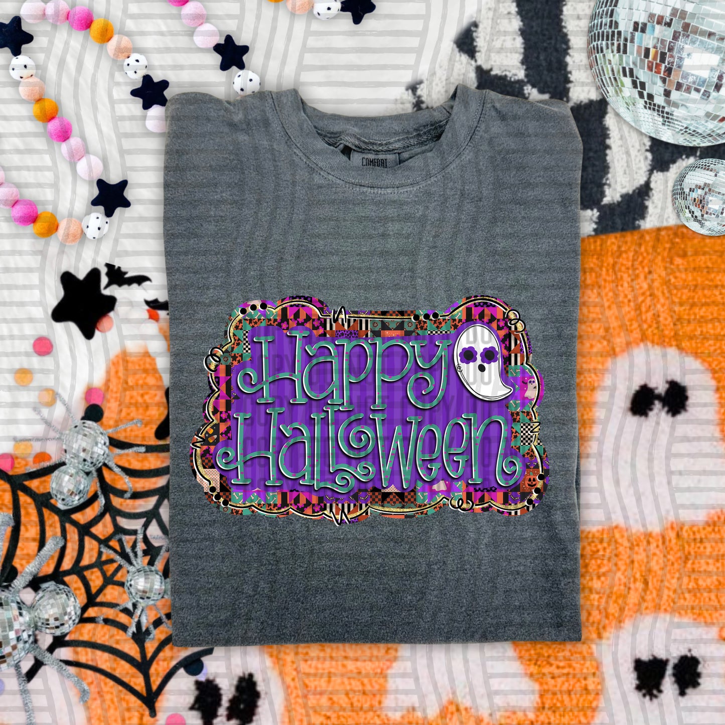 Happy Halloween  - 2 style included -  Digital Download 300DPI PNG FILE