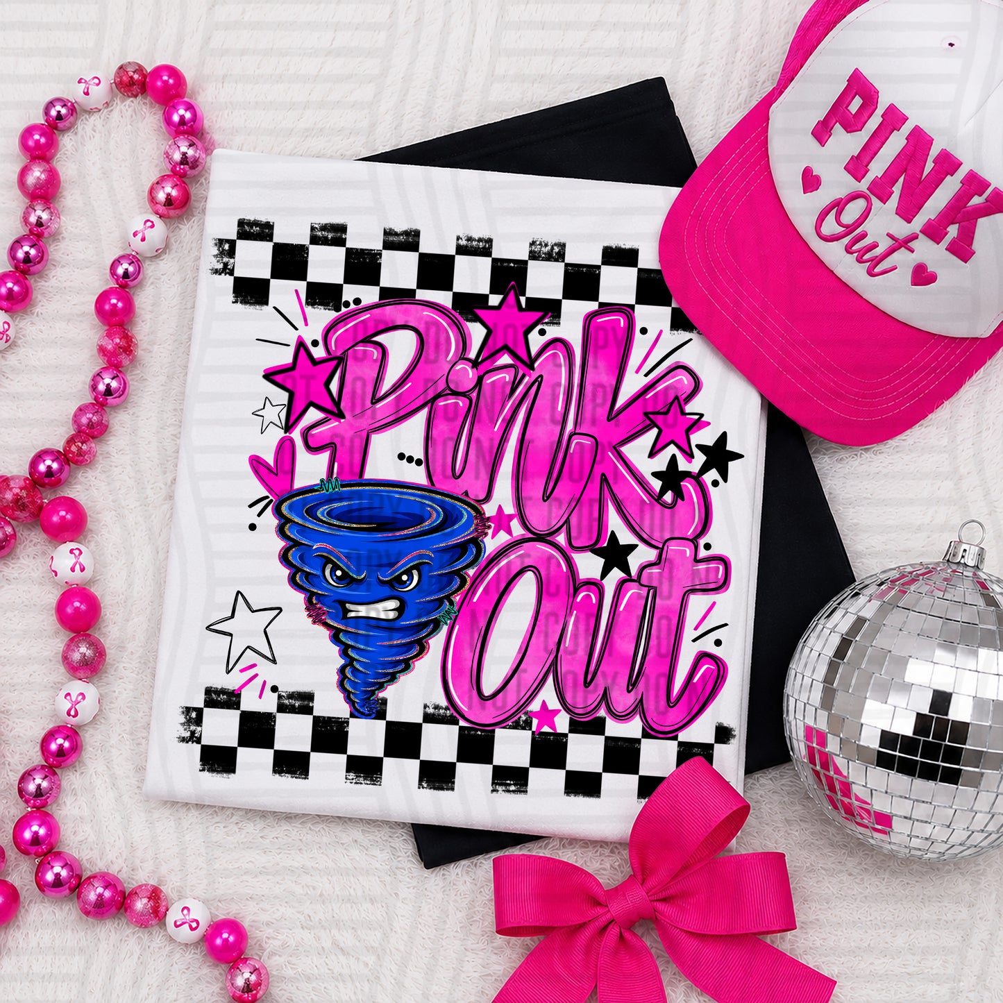 Pink Out MASCOTS 0926-0021- PLEASE UPLOAD MOCK UP - 300 DPI digital download