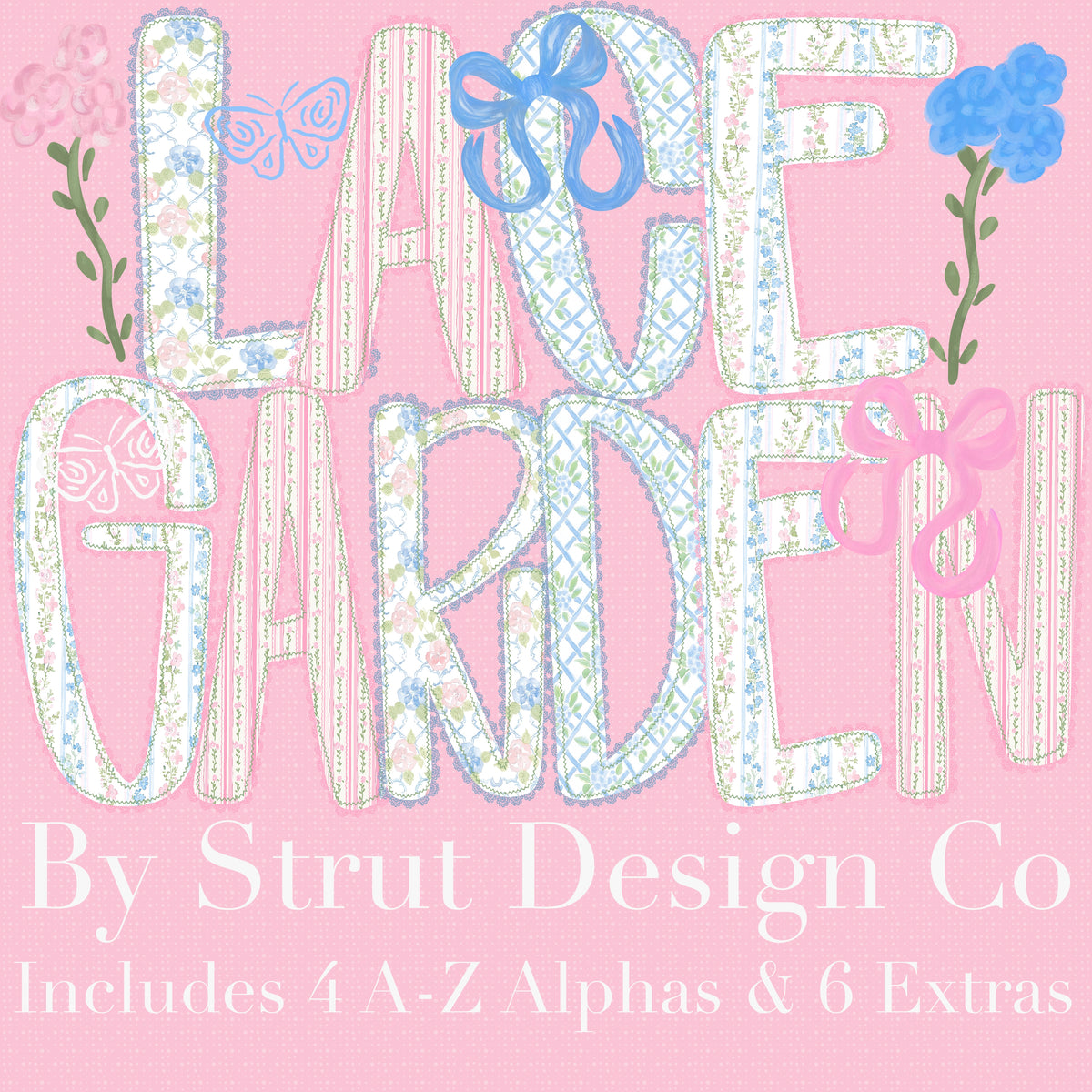 Spring Alpha Collab w/ Strut - Digital download 300DPI PNG FILE
