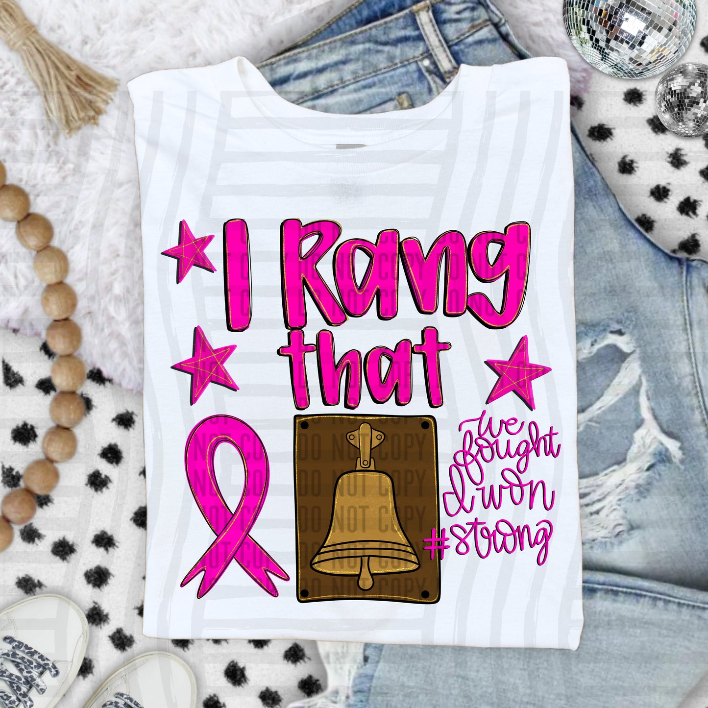 I rang that Bell -  Digital Download 300DPI PNG FILE
