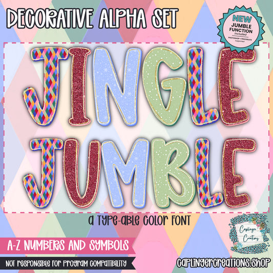Triple the Tinsel ✨ COLLAB CC-ST-CR - Digital download 300DPI PNG FILE