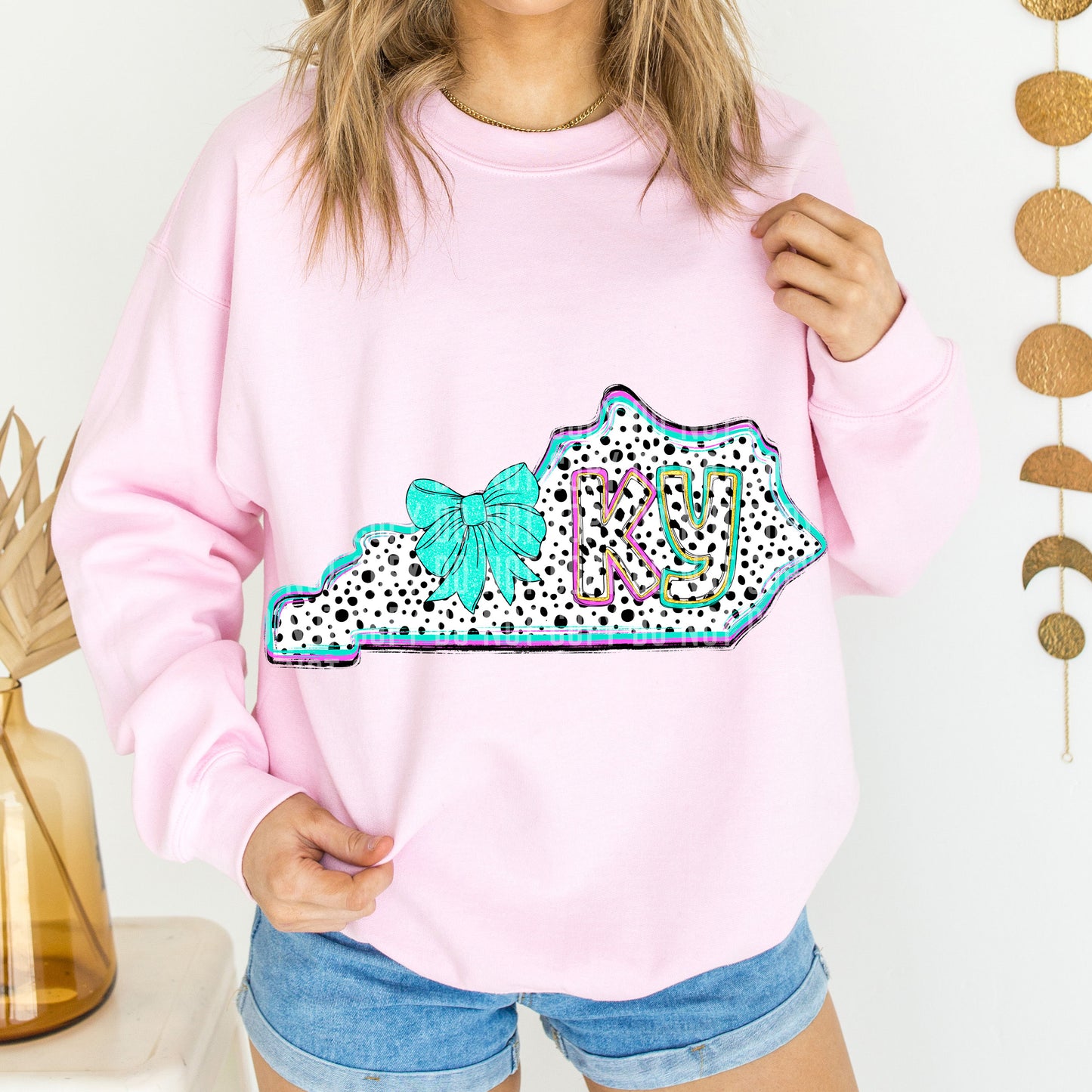 PICK A STATE- States Pink & Turquoise - Digital download 300DPI PNG FILE