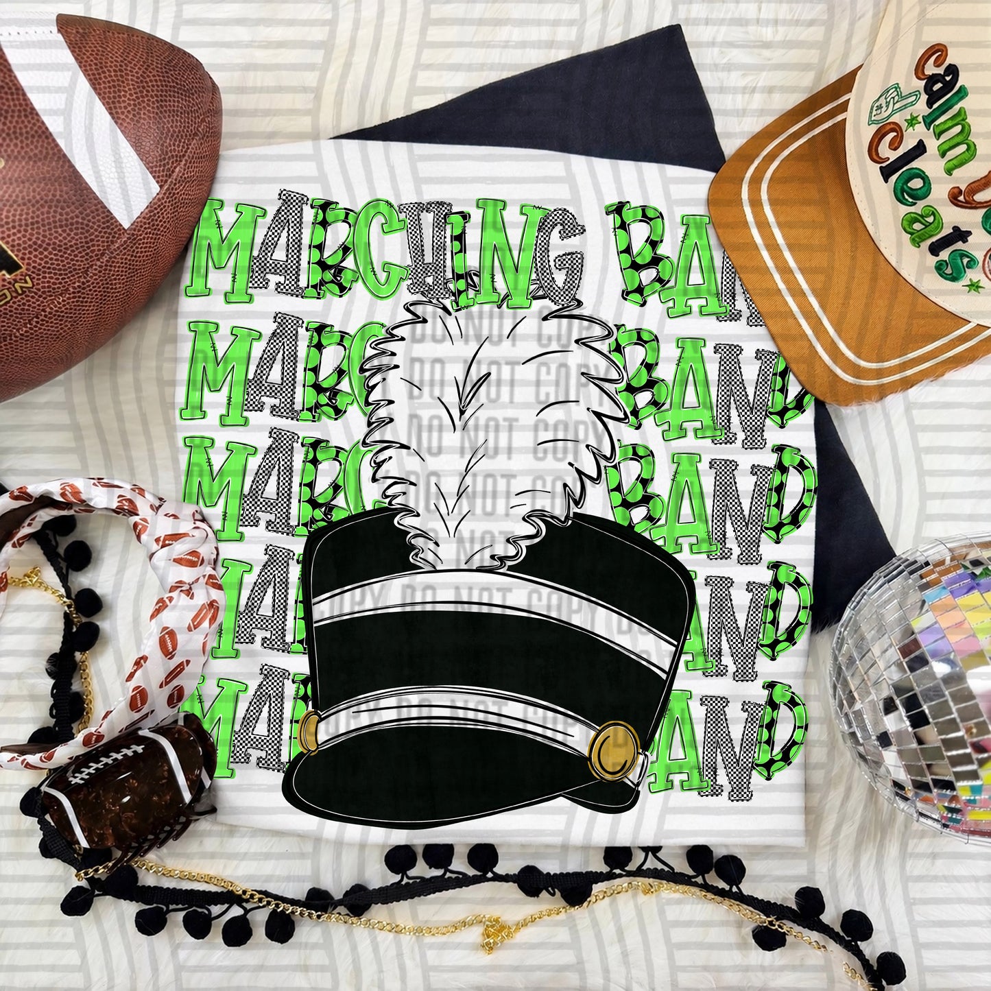 Penta Stacked MARCHING BAND color 2609-0012- Color Dropdown Digital Download 300 DPI PNG FILE