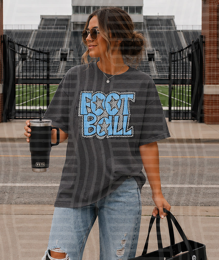 PREPPY CHECKER FOOTBALL CC-2608-01 - Color Dropdown Digital Download 300 DPI PNG FILE