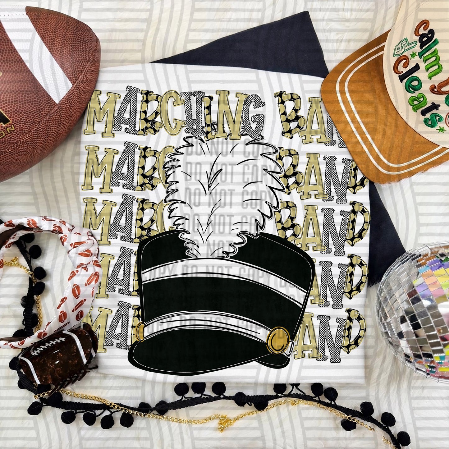 Penta Stacked MARCHING BAND color 2609-0012- Color Dropdown Digital Download 300 DPI PNG FILE