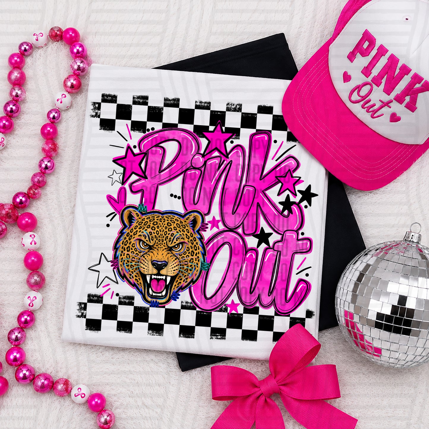 Pink Out MASCOTS 0926-0021- PLEASE UPLOAD MOCK UP - 300 DPI digital download