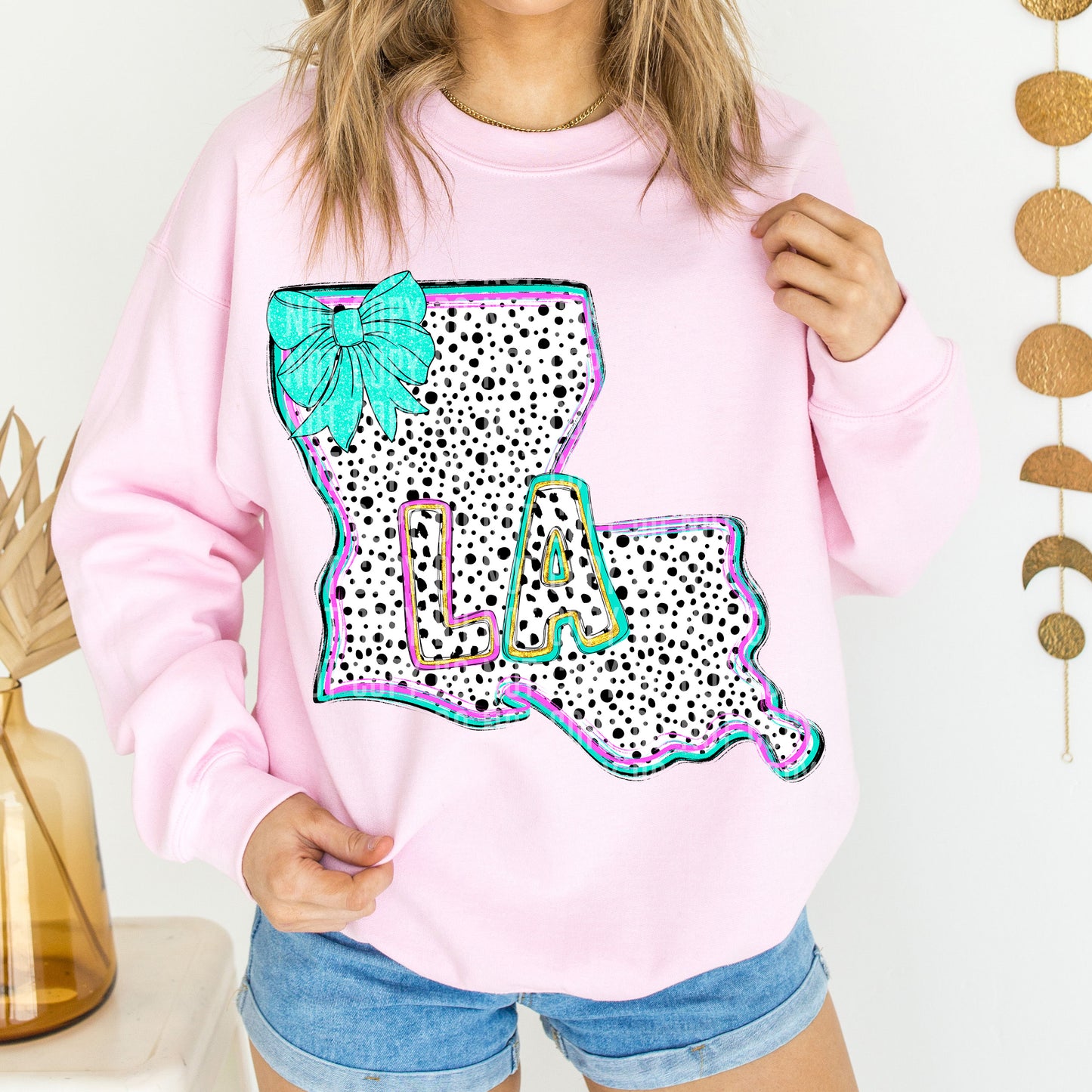 PICK A STATE- States Pink & Turquoise - Digital download 300DPI PNG FILE