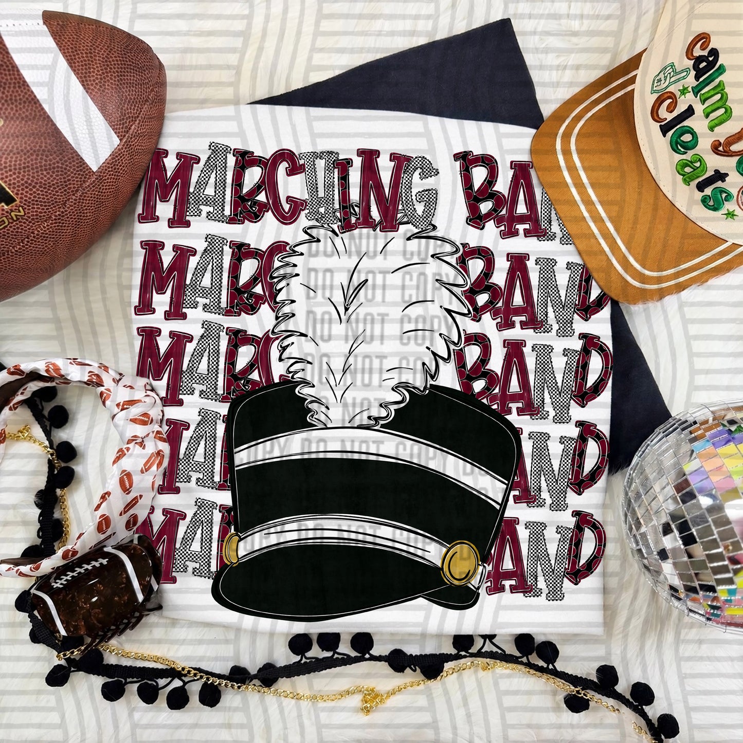 Penta Stacked MARCHING BAND color 2609-0012- Color Dropdown Digital Download 300 DPI PNG FILE