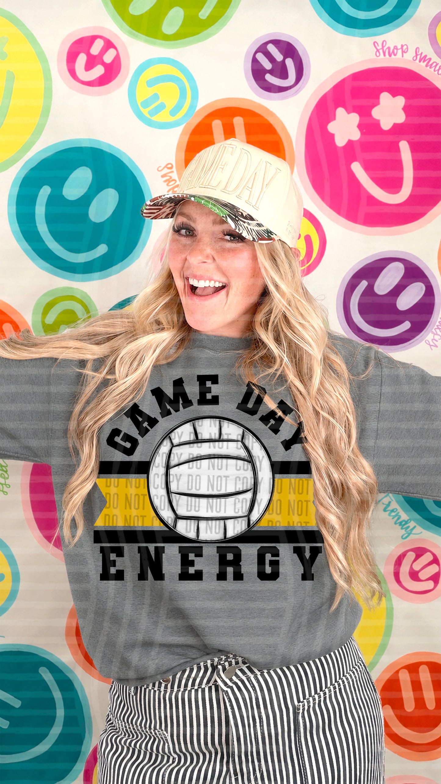 Volley Game Day Energy 2609-0004- Color Dropdown Digital Download 300 DPI PNG FILE