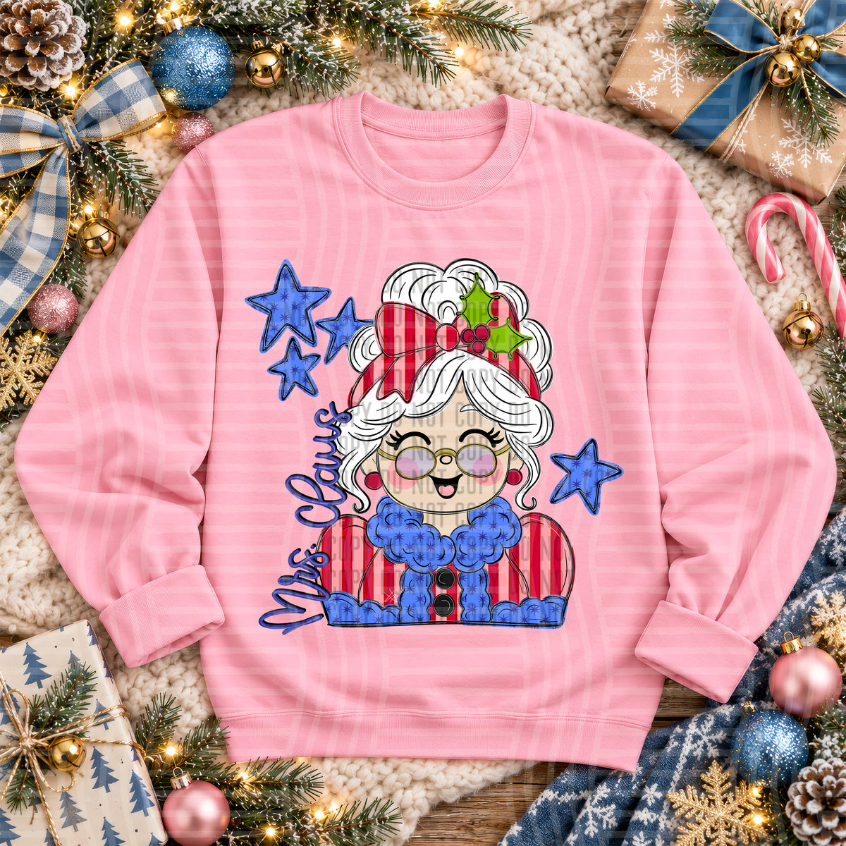 Merry Little Christmas Characters - DROPDOWN - 300 DPI Digital Download