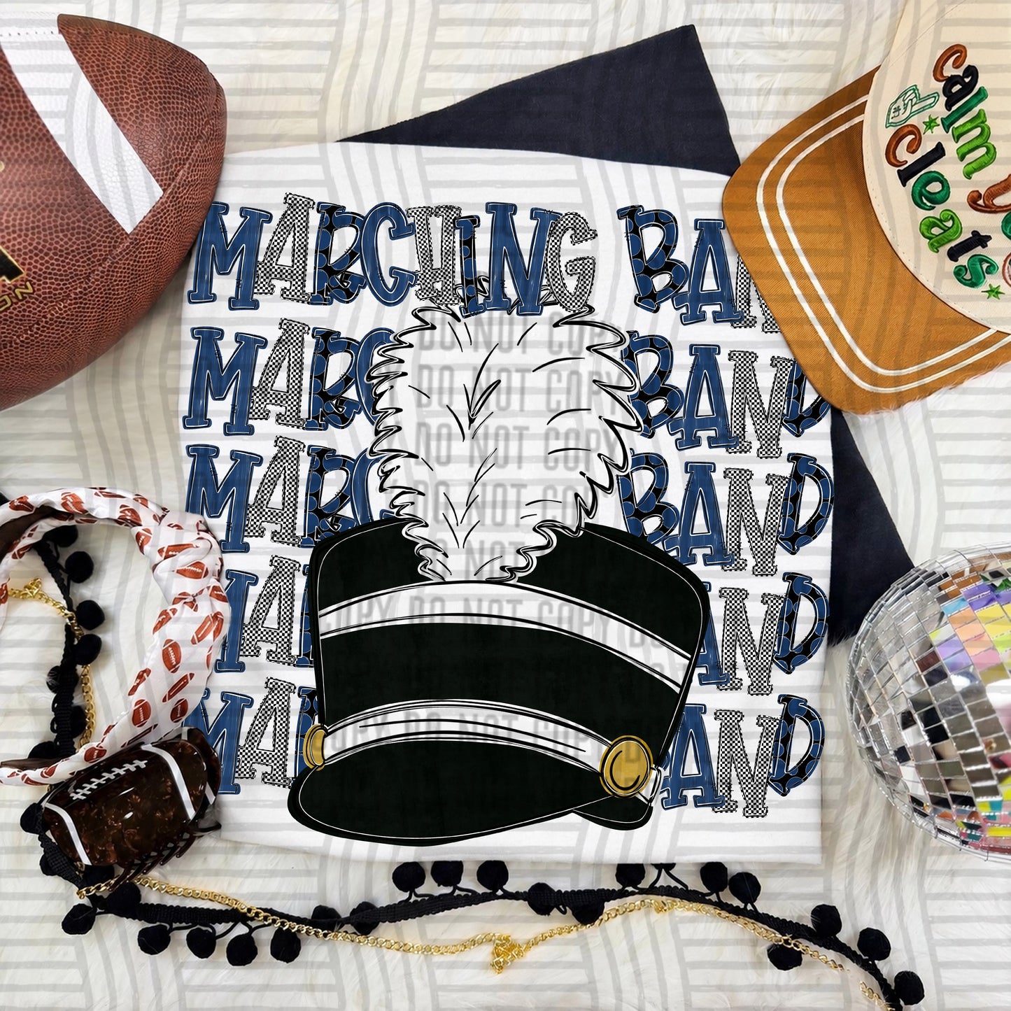 Penta Stacked MARCHING BAND color 2609-0012- Color Dropdown Digital Download 300 DPI PNG FILE