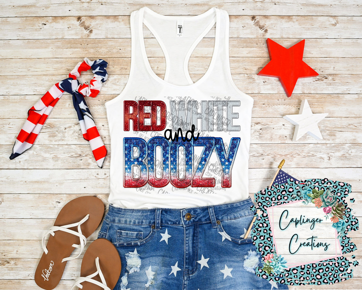 Red white and boozy - Digital download 300DPI PNG FILE