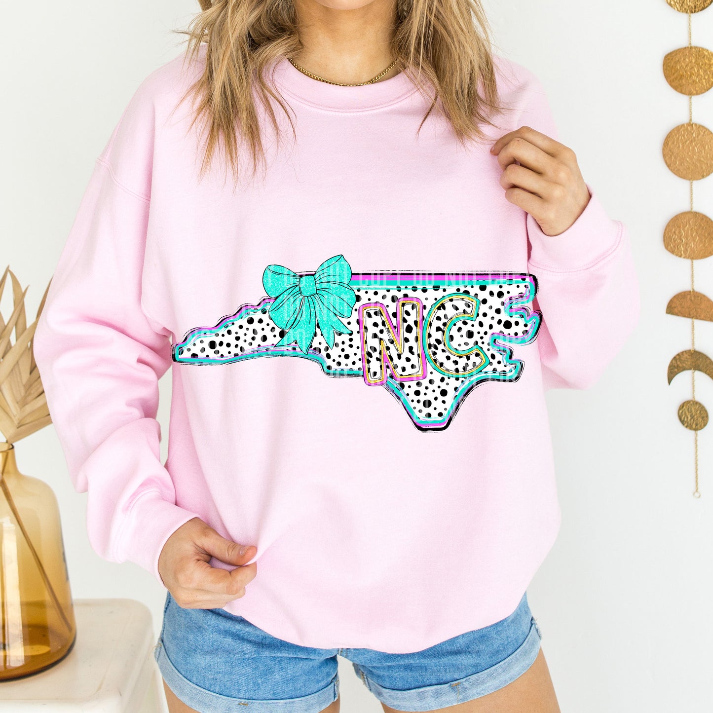 PICK A STATE- States Pink & Turquoise - Digital download 300DPI PNG FILE