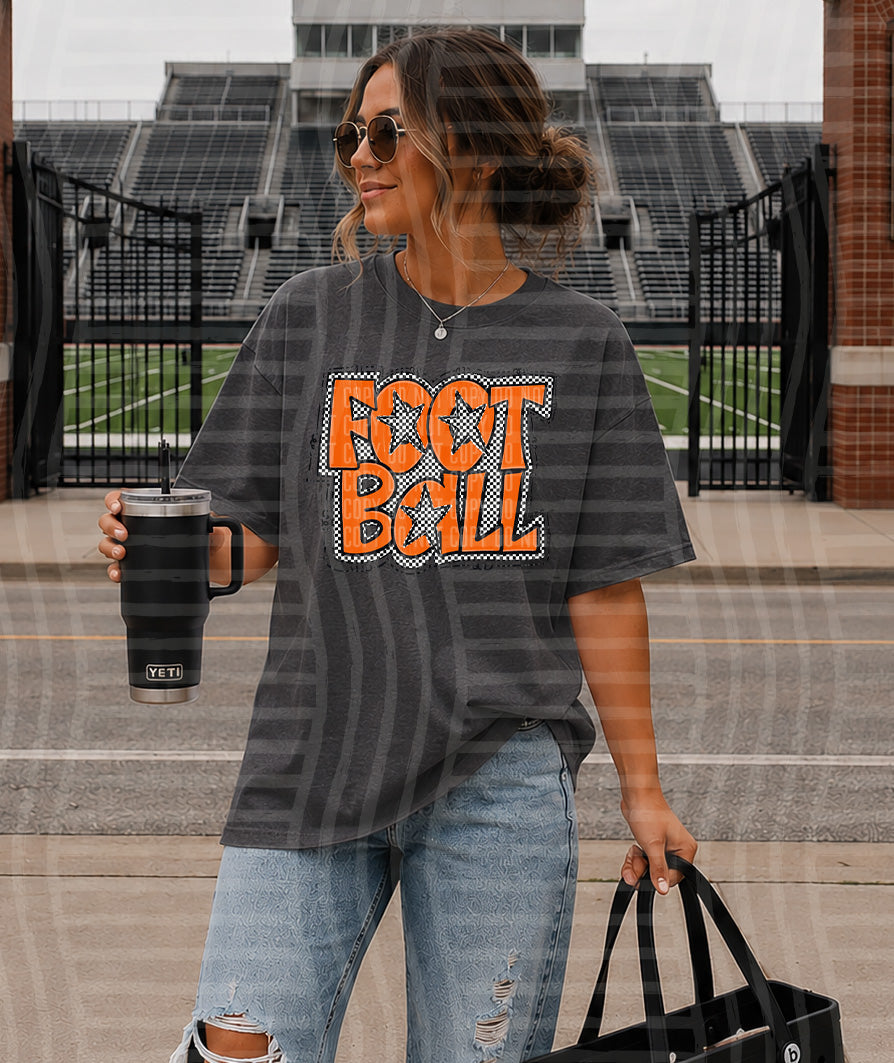 PREPPY CHECKER FOOTBALL CC-2608-01 - Color Dropdown Digital Download 300 DPI PNG FILE