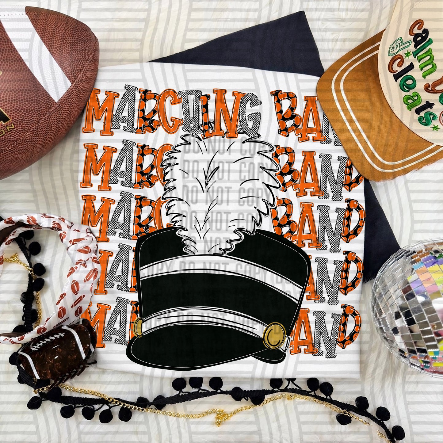 Penta Stacked MARCHING BAND color 2609-0012- Color Dropdown Digital Download 300 DPI PNG FILE