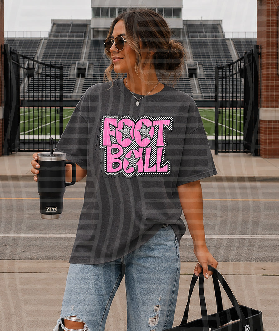 PREPPY CHECKER FOOTBALL CC-2608-01 - Color Dropdown Digital Download 300 DPI PNG FILE