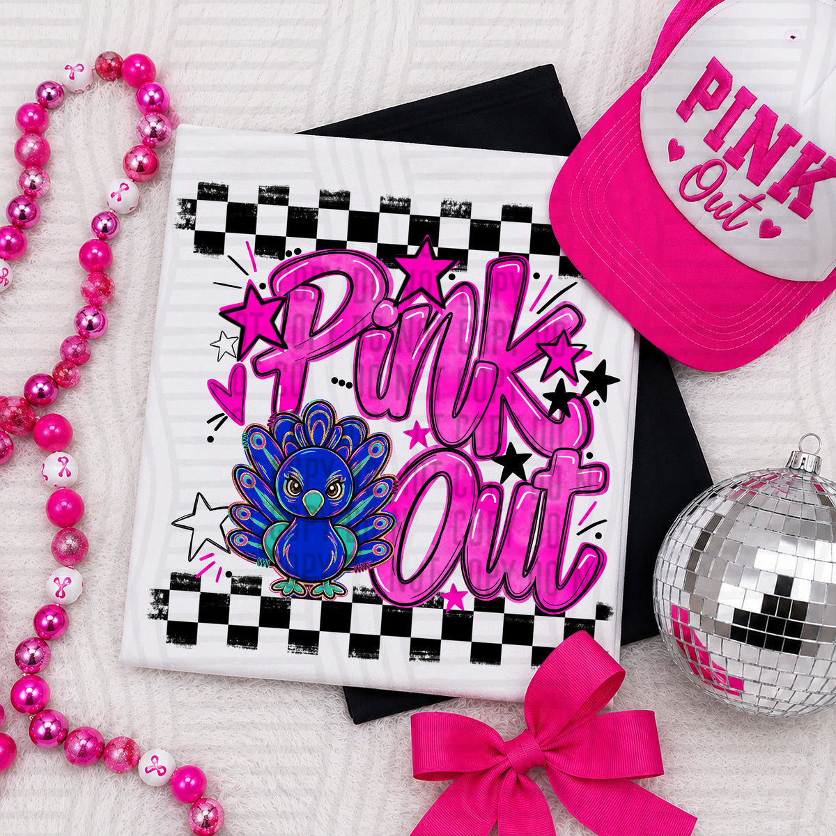 Pink Out MASCOTS 0926-0021- PLEASE UPLOAD MOCK UP - 300 DPI digital download