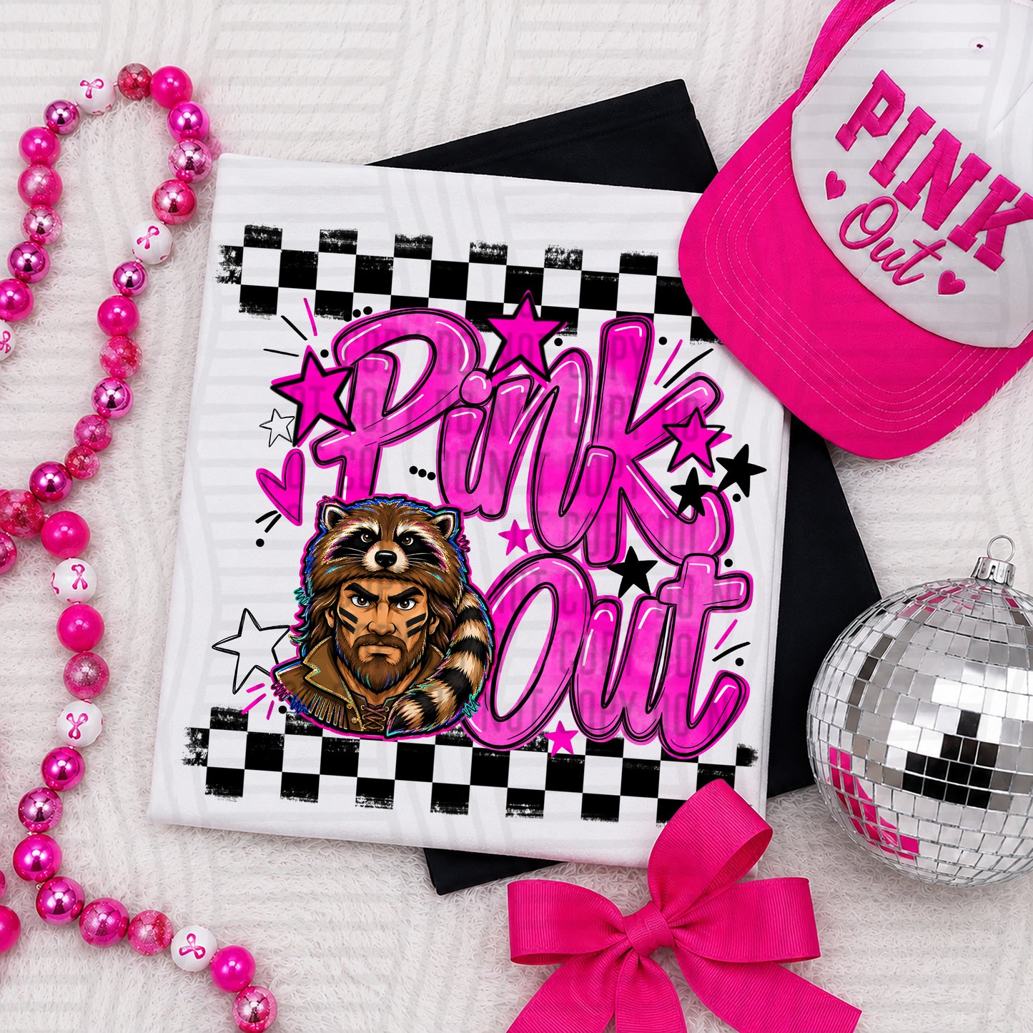 Pink Out MASCOTS 0926-0021- PLEASE UPLOAD MOCK UP - 300 DPI digital download