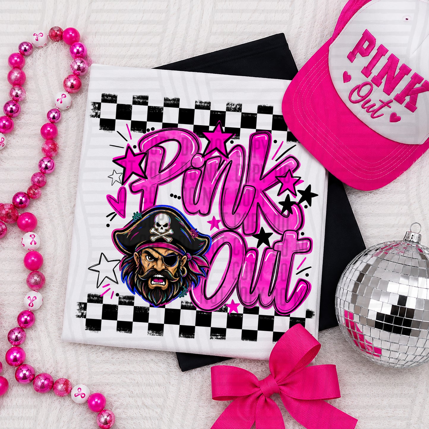 Pink Out MASCOTS 0926-0021- PLEASE UPLOAD MOCK UP - 300 DPI digital download