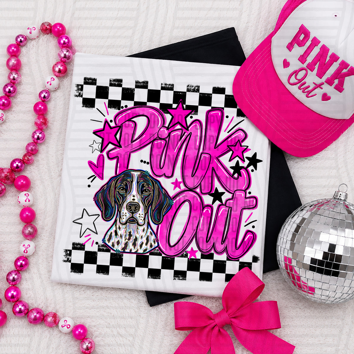 Pink Out MASCOTS 0926-0021- PLEASE UPLOAD MOCK UP - 300 DPI digital download