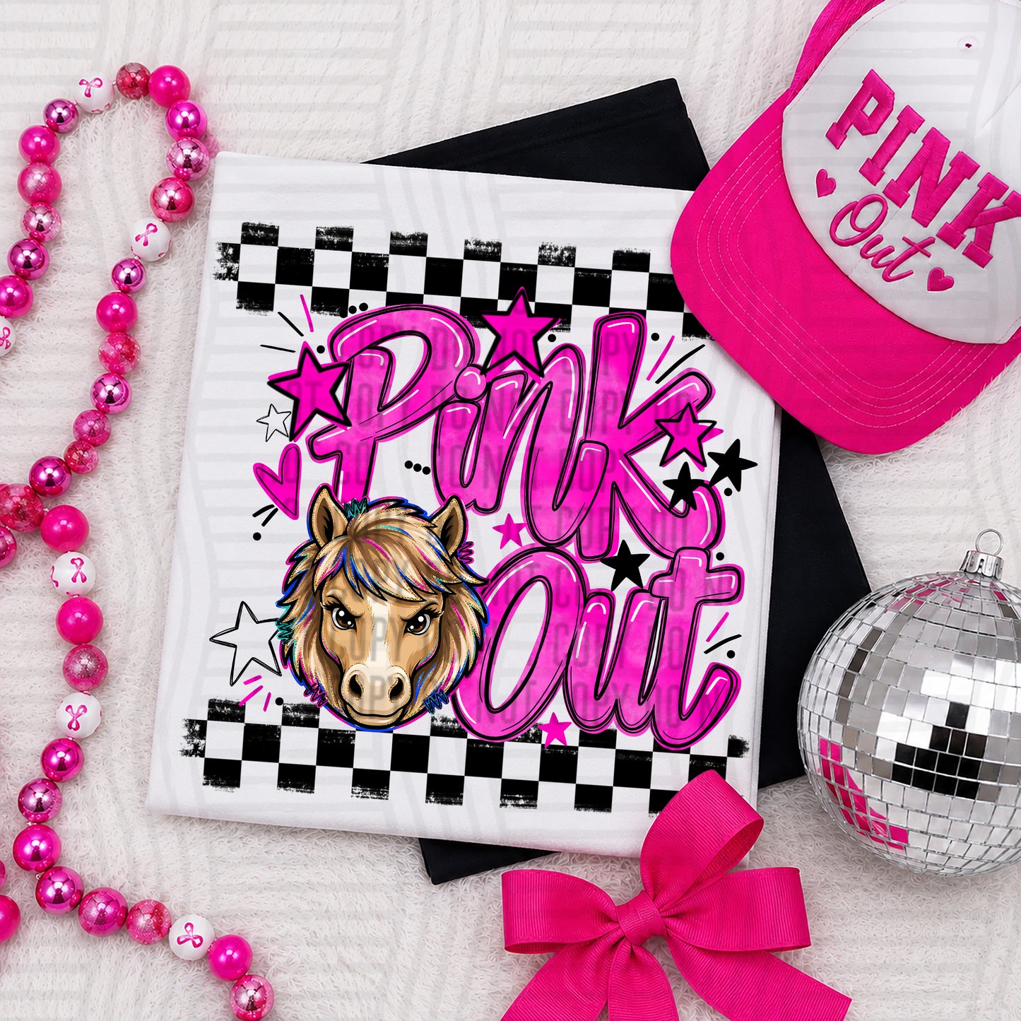 Pink Out MASCOTS 0926-0021- PLEASE UPLOAD MOCK UP - 300 DPI digital download