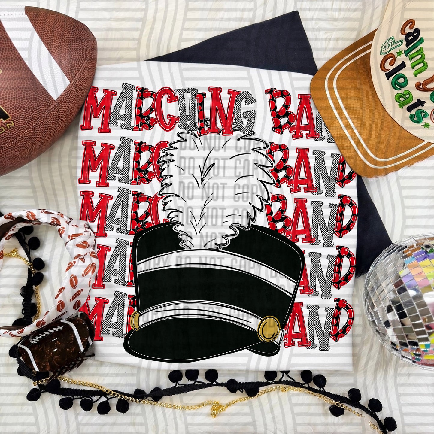 Penta Stacked MARCHING BAND color 2609-0012- Color Dropdown Digital Download 300 DPI PNG FILE