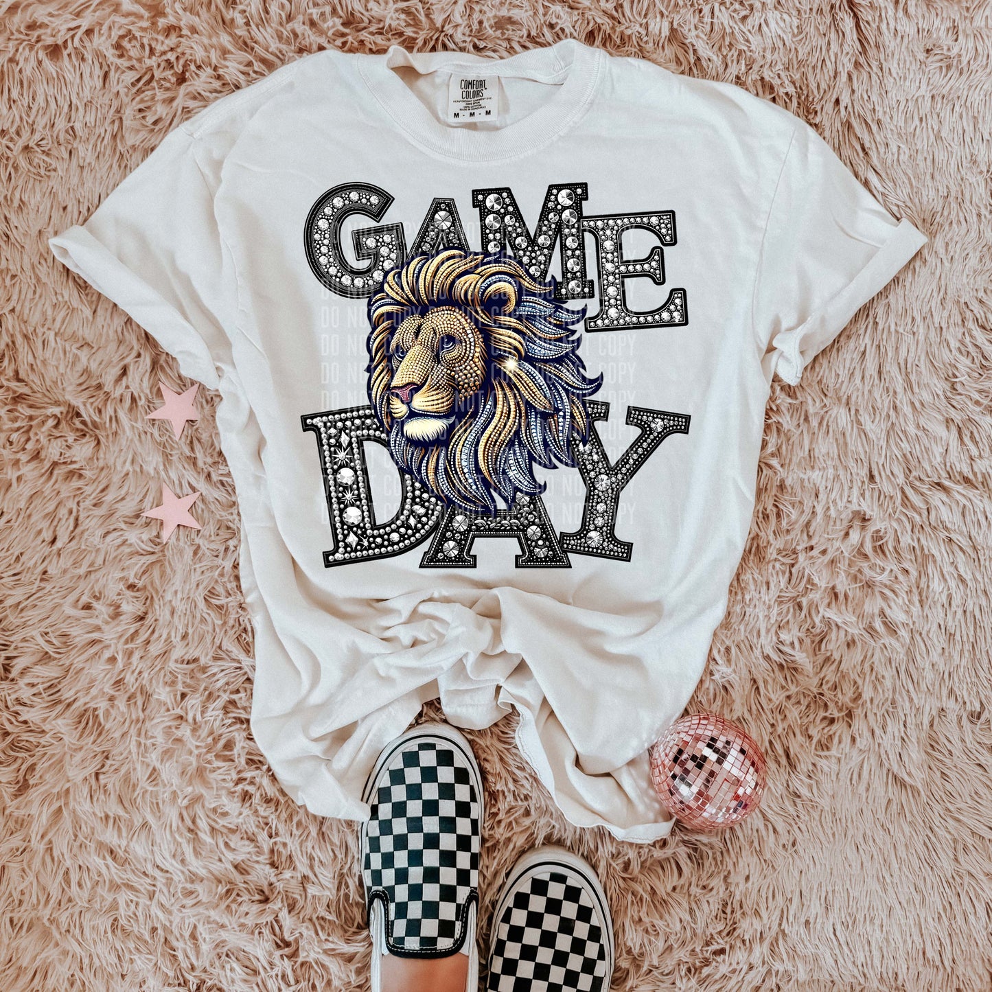 Rhinestone mascots - Game Day - Digital download 300DPI PNG FILE