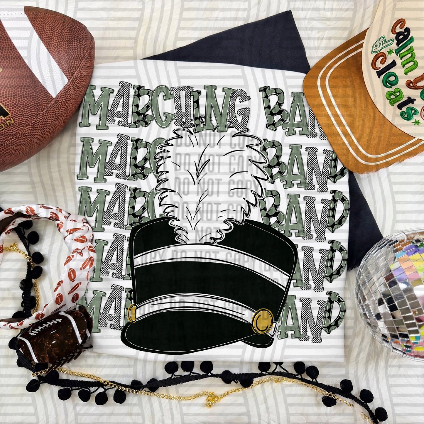 Penta Stacked MARCHING BAND color 2609-0012- Color Dropdown Digital Download 300 DPI PNG FILE