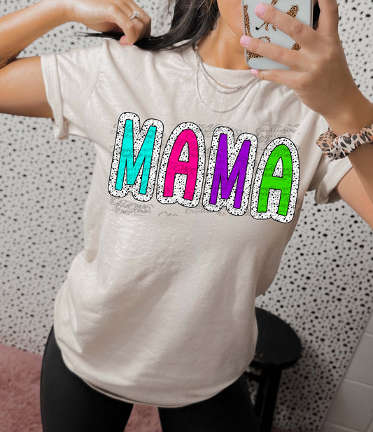 Mama spotted - Digital download 300DPI PNG FILE