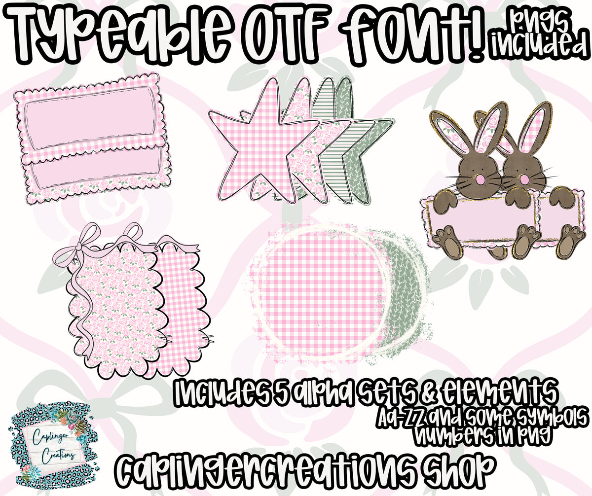 Spring Alpha Collab w/ Strut - Digital download 300DPI PNG FILE