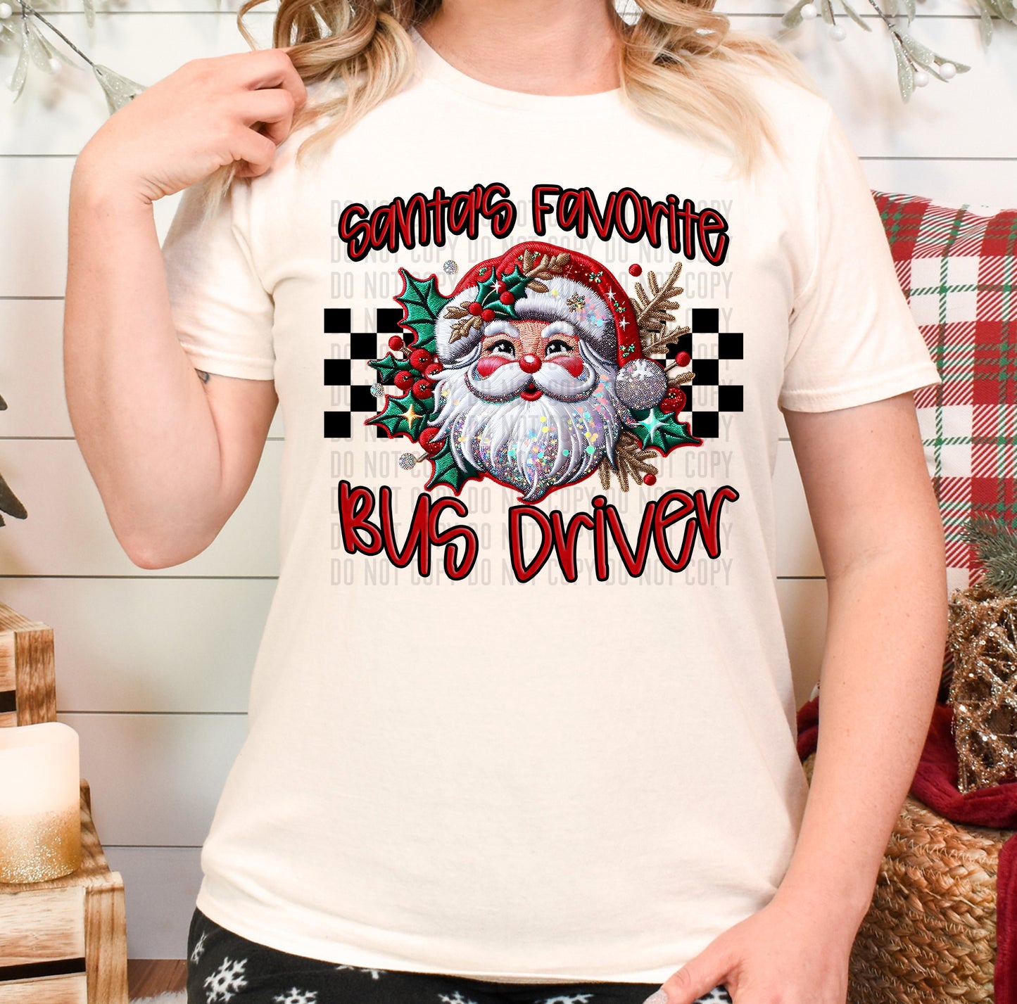 Santa’s Favorite Occupation Or Custom Digital Download 300 DPI PNG