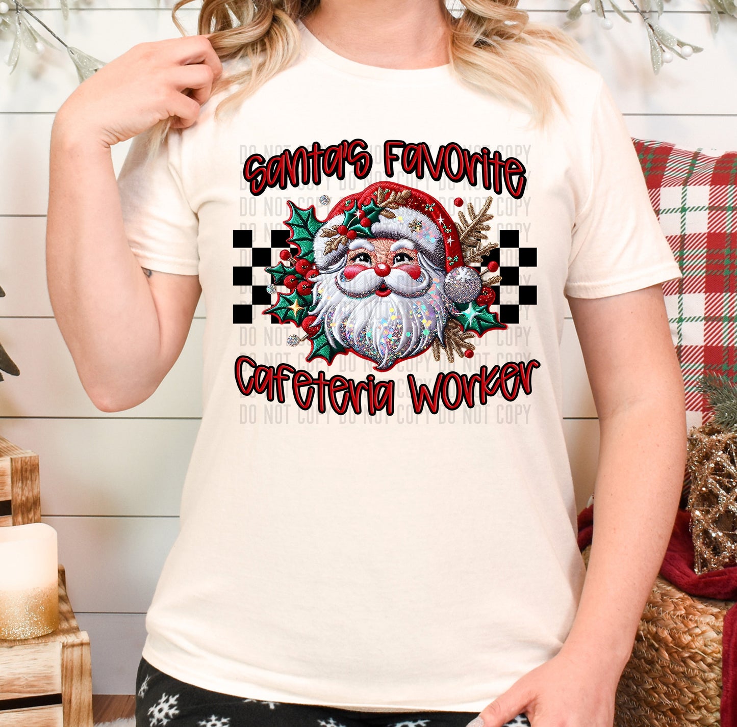 Santa’s Favorite Occupation Or Custom Digital Download 300 DPI PNG