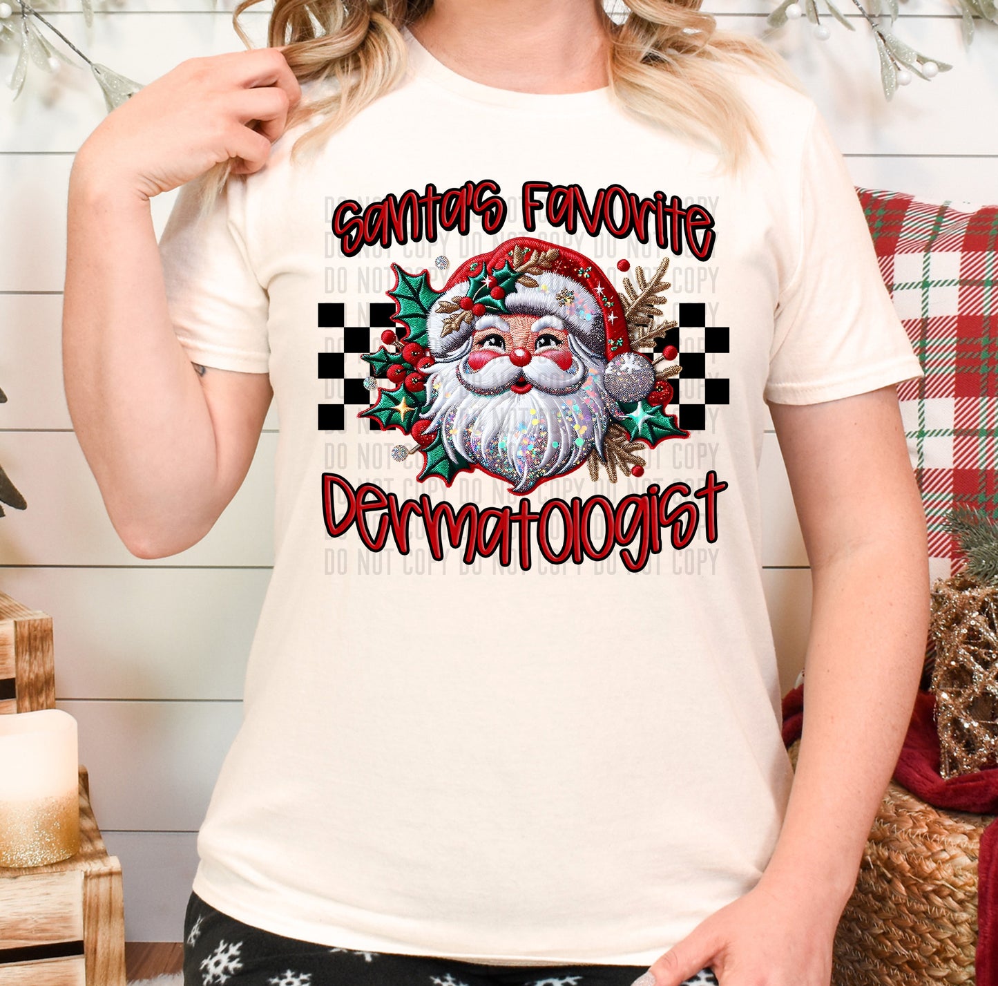 Santa’s Favorite Occupation Or Custom Digital Download 300 DPI PNG