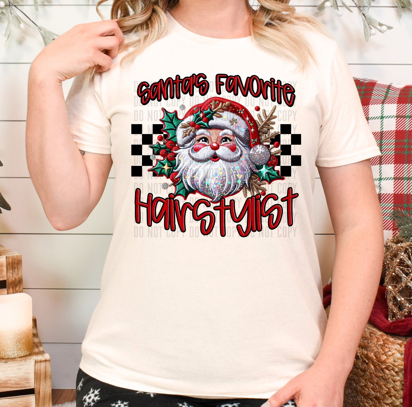 Santa’s Favorite Occupation Or Custom Digital Download 300 DPI PNG