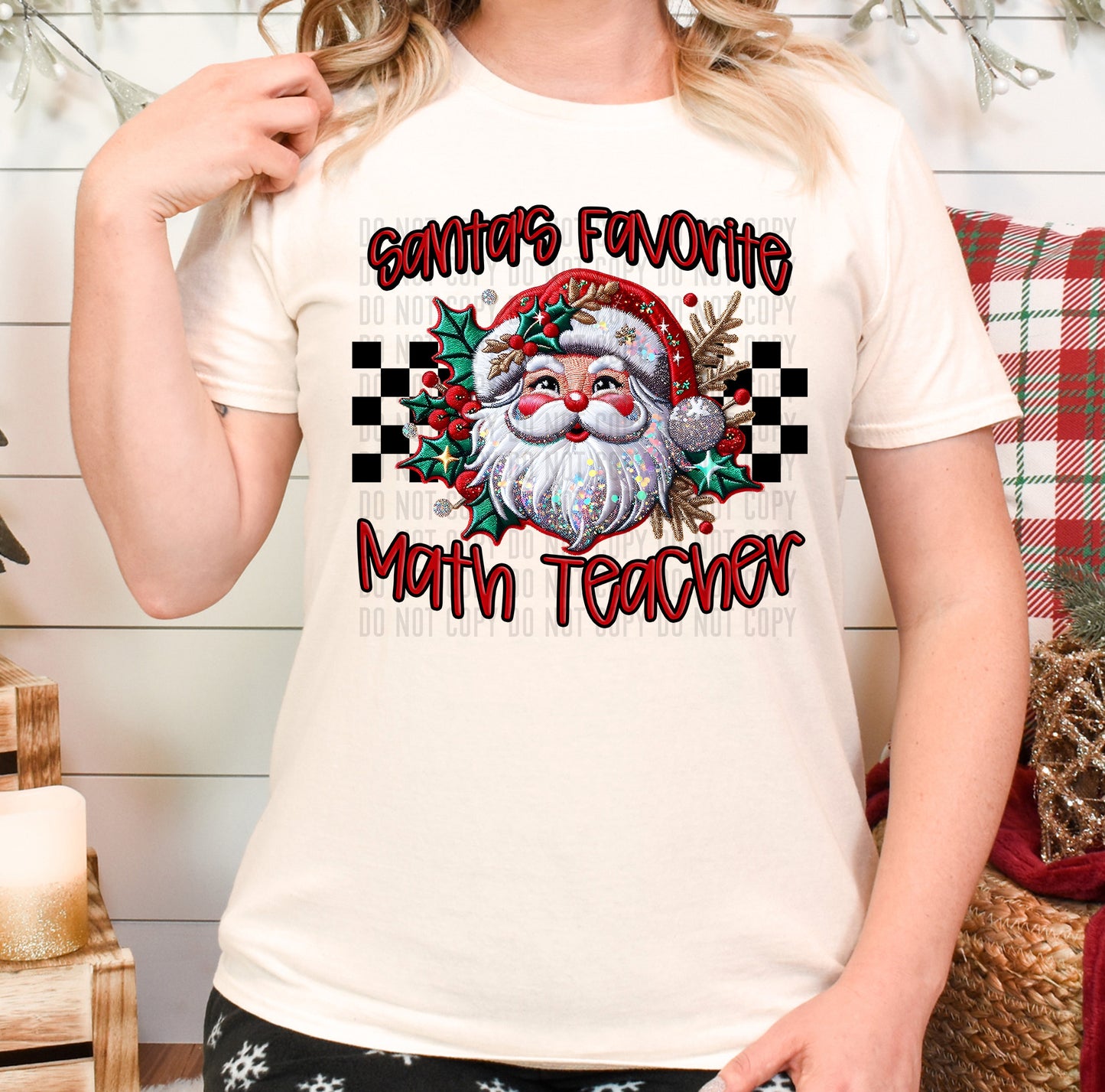 Santa’s Favorite Occupation Or Custom Digital Download 300 DPI PNG