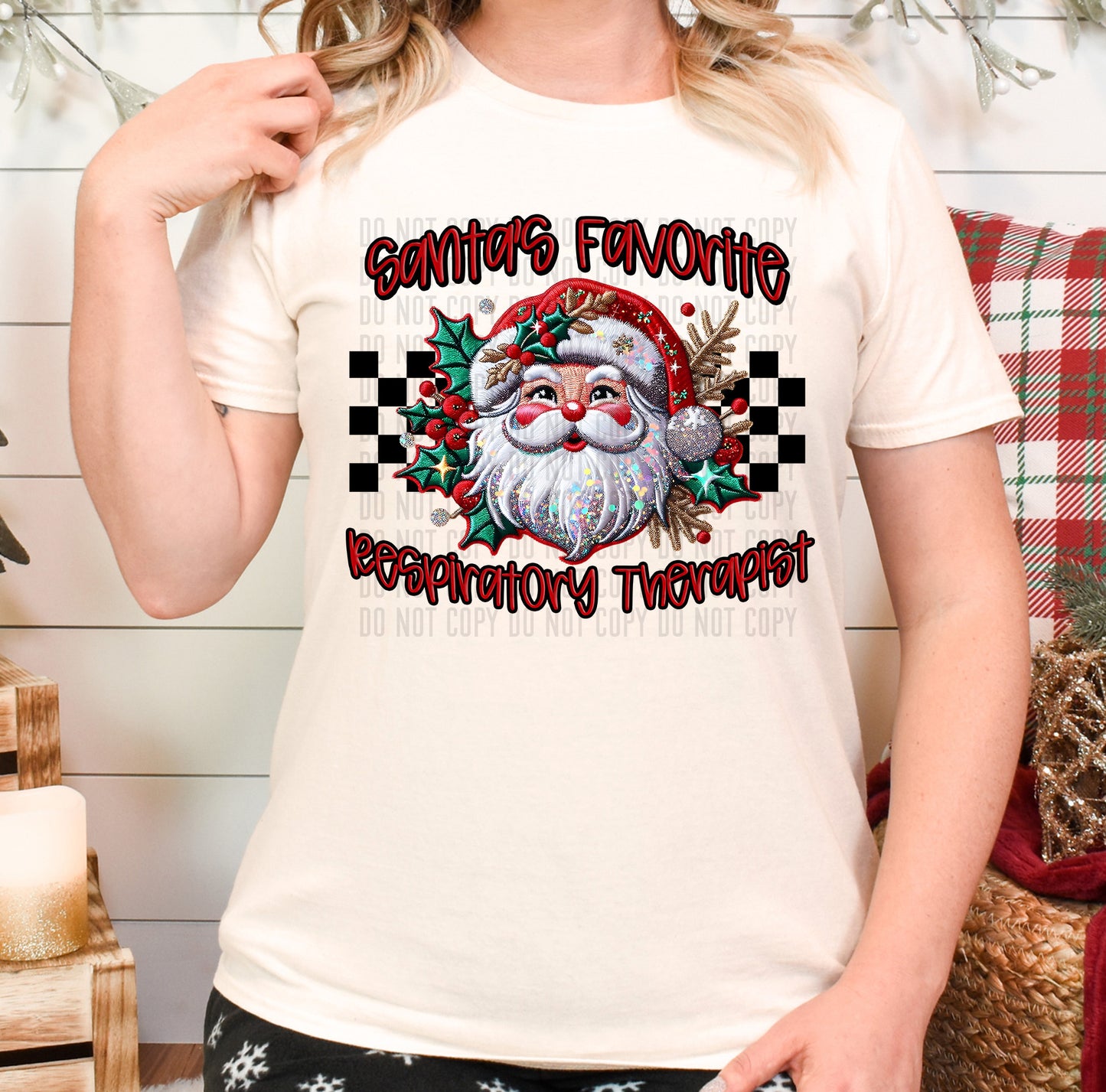 Santa’s Favorite Occupation Or Custom Digital Download 300 DPI PNG