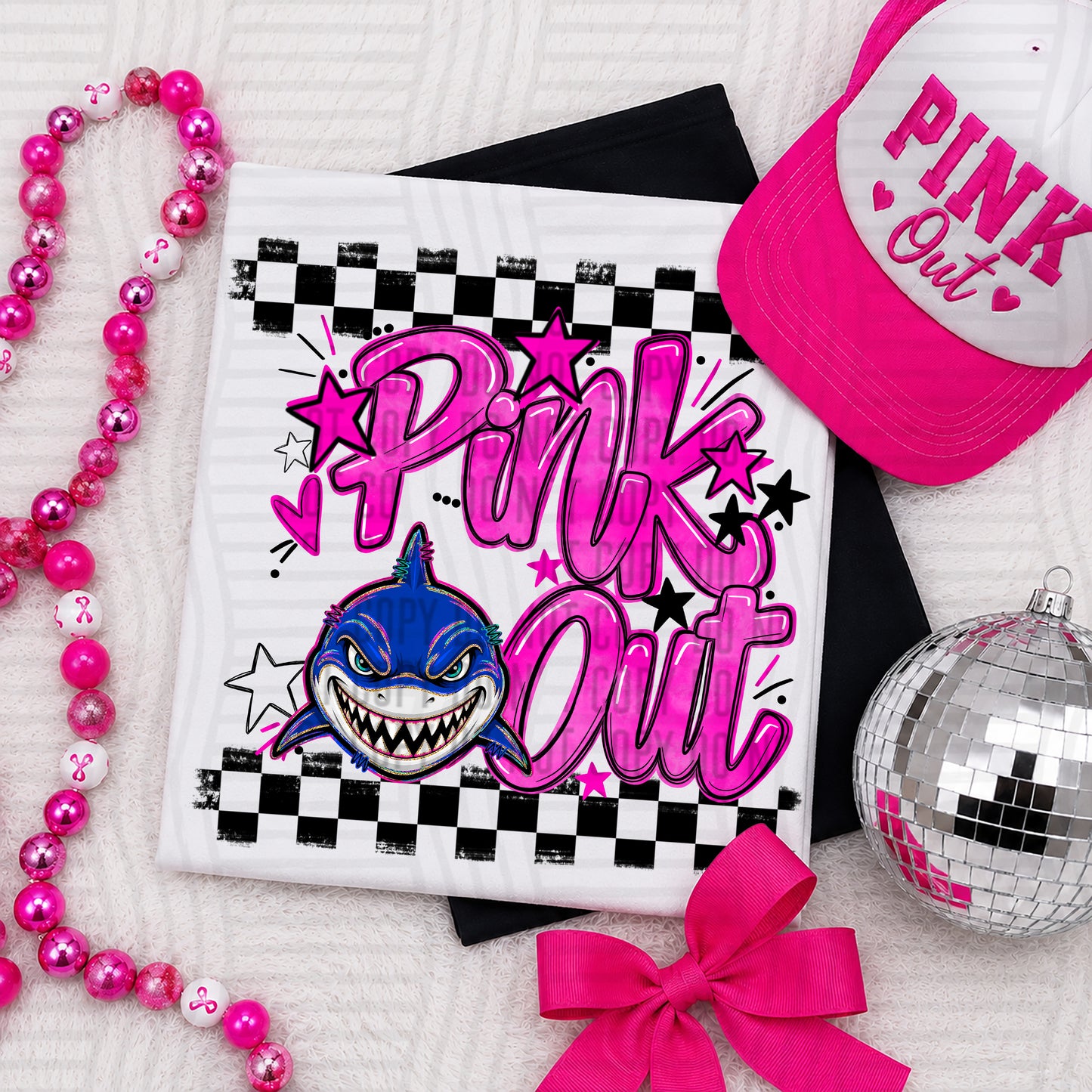 Pink Out MASCOTS 0926-0021- PLEASE UPLOAD MOCK UP - 300 DPI digital download