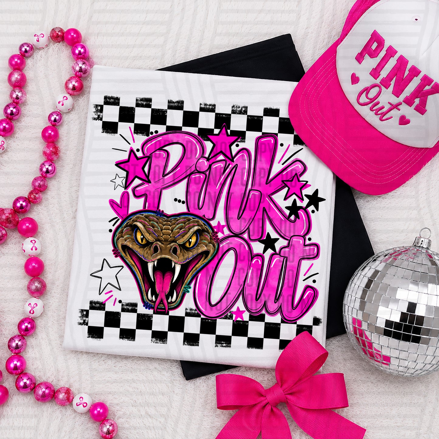 Pink Out MASCOTS 0926-0021- PLEASE UPLOAD MOCK UP - 300 DPI digital download