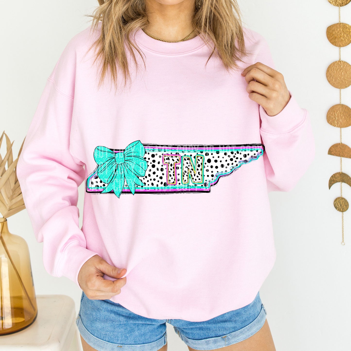 PICK A STATE- States Pink & Turquoise - Digital download 300DPI PNG FILE